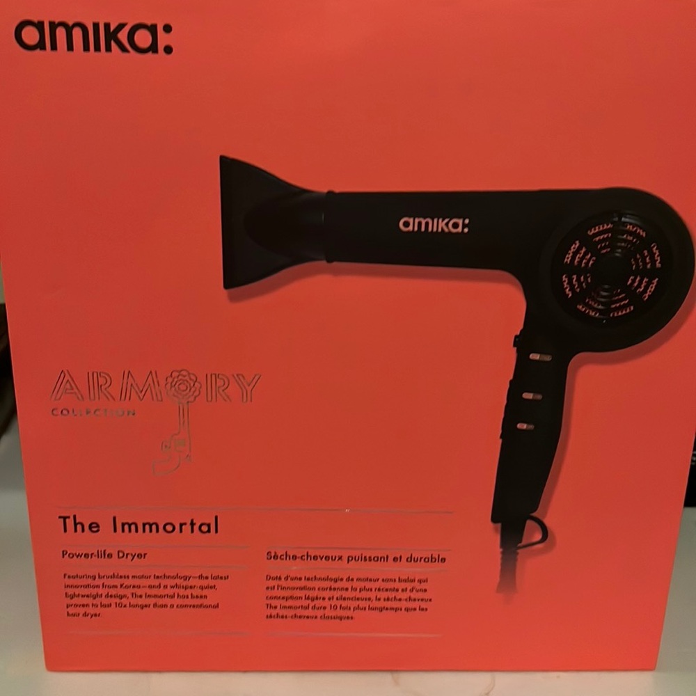 Amika The Immortal Power-life Armory Collection Hair Dryer